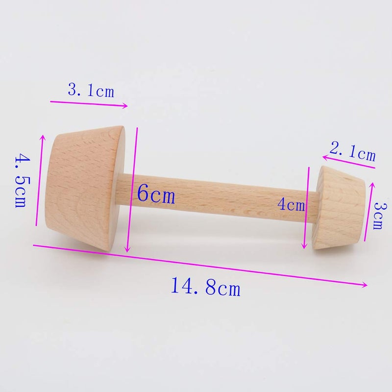 ليزنيرزم lasenersm 1 قطعة قالب العبث مزدوج الجانب الخشبي لاذع البيض قالب DIY كعكة المعجنات انتهازي البيض تارت العبث ضعف الجانب الخشبي المعجنات Pushe أدوات المطبخ الخبز - Image 2